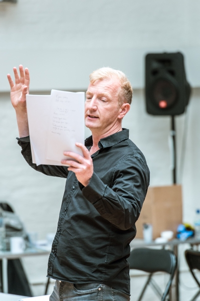 Photo Flash: In Rehearsal with Bertie Carvel & Cast of The Old Vic's THE HAIRY APE 