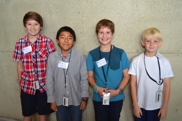 Ethan Van Slyke and Sebastian Gervase, with Aidan Pritchard and Jake Heston Miller, w Photo