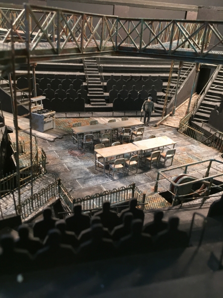 Model of the set design by Tony Award-winning designer Todd Rosenthal Photo