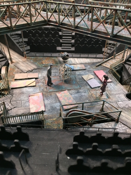 Model of the set design by Tony Award-winning designer Todd Rosenthal Photo