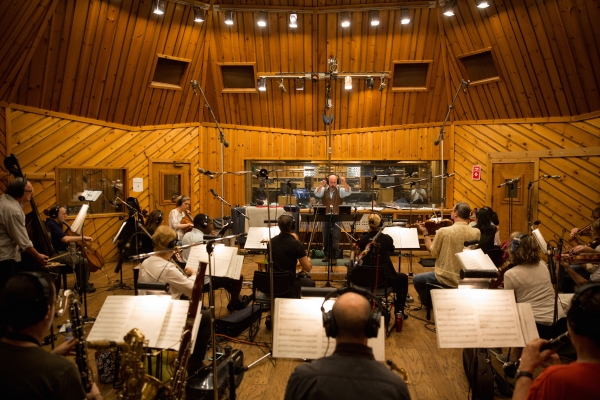 Photo Flash: Inside the Recording Studio with the Cast of THE HUNCHBACK OF NOTRE DAME! Image