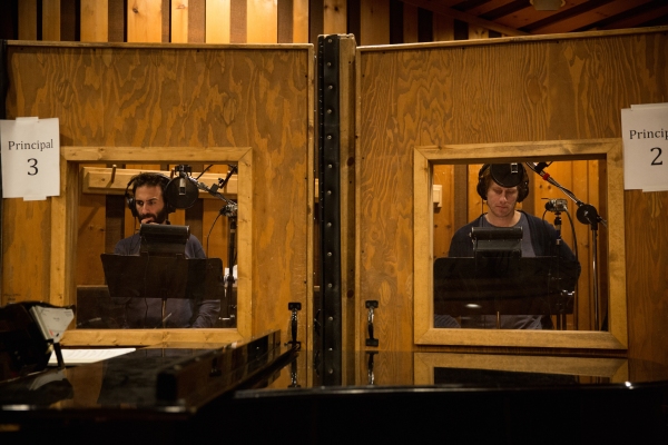Photo Flash: Inside the Recording Studio with the Cast of THE HUNCHBACK OF NOTRE DAME! Image