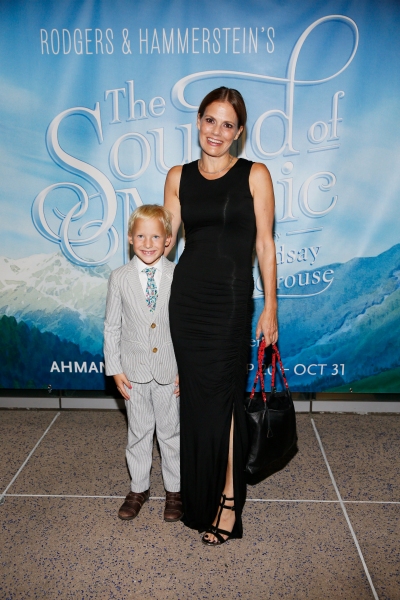 Suzanne Cryer and son Photo