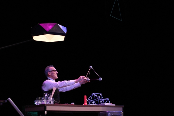Photo Flash: First Look at Tom Key as R. BUCKMINSTER FULLER at Theatrical Outfit Image