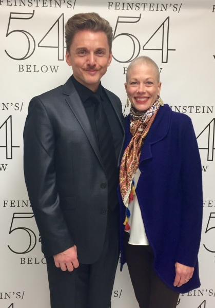 Photo Coverage: Mazzie, Rivera, Ahrens & More Celebrate Jason Danieley's Opening at Feinstein's/54 Below Image