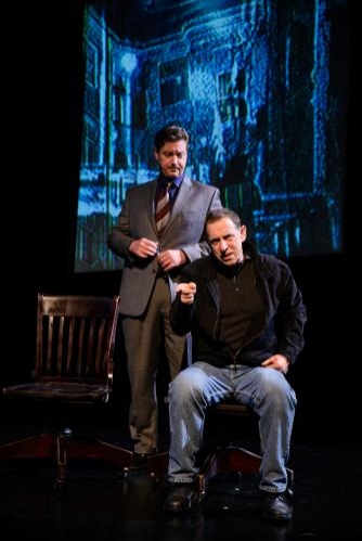 Photo Flash: First Look at Thomas Vincent Kelly & Sal Viscuso in Alliance Theatre's A STEADY RAIN 