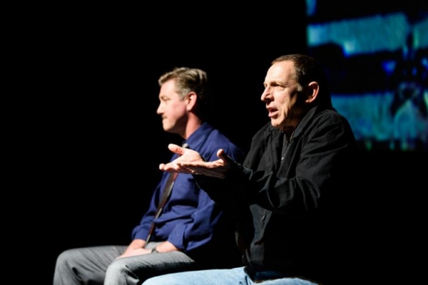 Photo Flash: First Look at Thomas Vincent Kelly & Sal Viscuso in Alliance Theatre's A STEADY RAIN Image