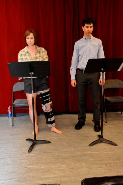 Photo Coverage: Inside DANCING LESSONS Reading with John Cariani and Paige Davis! Image