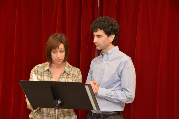 Photo Coverage: Inside DANCING LESSONS Reading with John Cariani and Paige Davis! Image