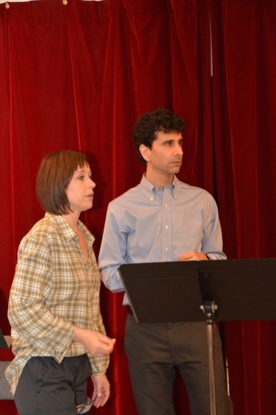 Photo Coverage: Inside DANCING LESSONS Reading with John Cariani and Paige Davis! Image