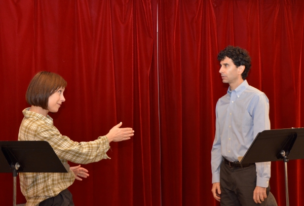 Photo Coverage: Inside DANCING LESSONS Reading with John Cariani and Paige Davis! Image