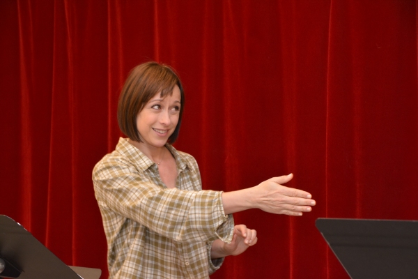 Photo Coverage: Inside DANCING LESSONS Reading with John Cariani and Paige Davis! Image