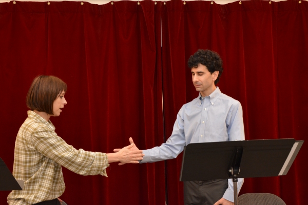 Photo Coverage: Inside DANCING LESSONS Reading with John Cariani and Paige Davis! Image