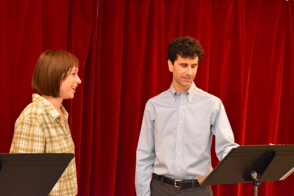Photo Coverage: Inside DANCING LESSONS Reading with John Cariani and Paige Davis! Image