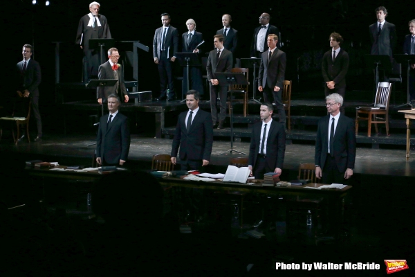 Photo Coverage: Jonathan Groff, Michael C. Hall, Sally Field & More Take Bows in GROSS INDECENCY Image