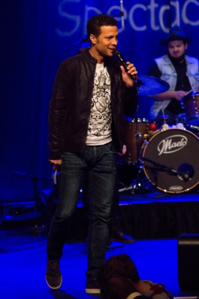 Photo Coverage: Justin Guarini, Deborah Cox, Alex Brightman, and Tony Vincent Rock Out at CELEBRITY KARAOKE! Image
