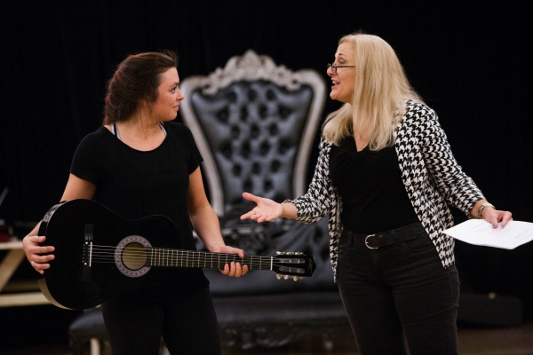 Photo Flash: In Rehearsal with Donna Migliaccio, Desi Oakley and More for Signature Theatre's GIRLSTAR World Premiere Image