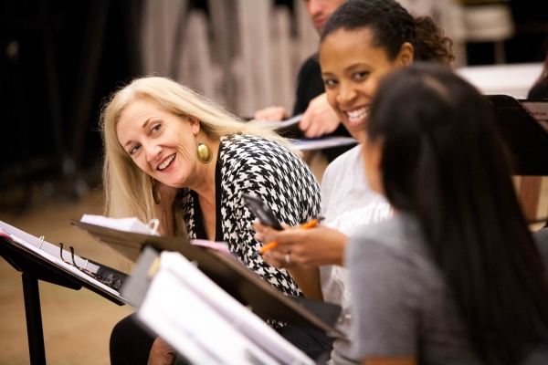 Photo Flash: In Rehearsal with Donna Migliaccio, Desi Oakley and More for Signature Theatre's GIRLSTAR World Premiere Image