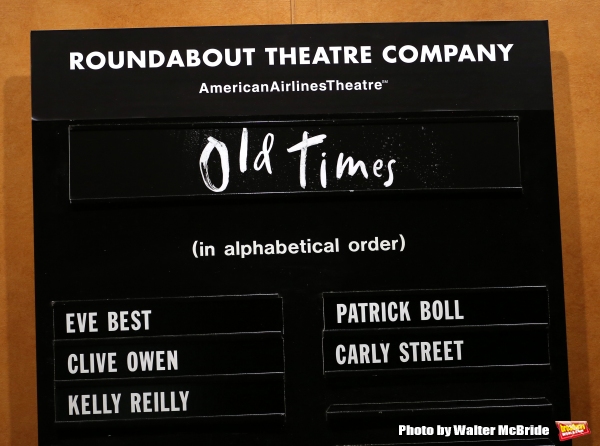 Photo Coverage: Clive Owen, Eve Best and Kelly Reilly Take First Broadway Bows in OLD TIMES! Image