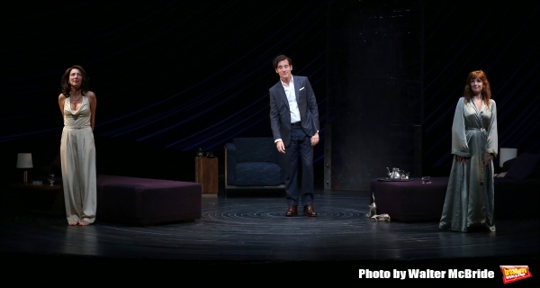 Photo Coverage: Clive Owen, Eve Best and Kelly Reilly Take First Broadway Bows in OLD TIMES! Image