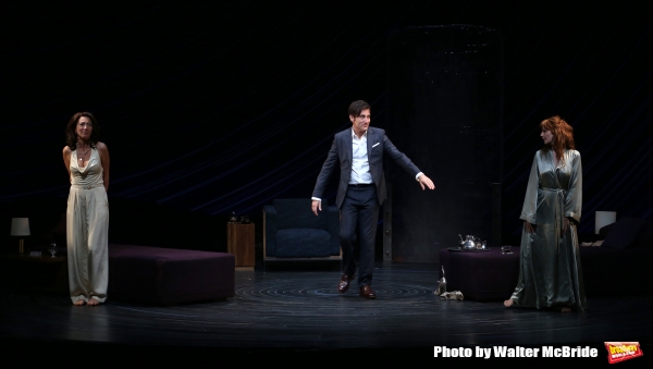Photo Coverage: Clive Owen, Eve Best and Kelly Reilly Take First Broadway Bows in OLD TIMES! Image