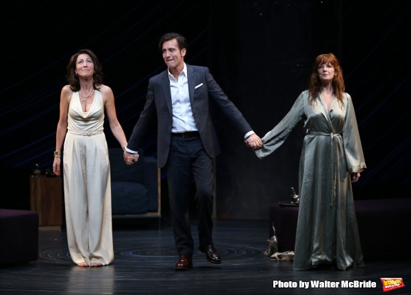 Photo Coverage: Clive Owen, Eve Best and Kelly Reilly Take First Broadway Bows in OLD TIMES! Image