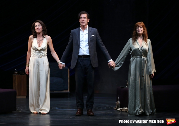 Photo Coverage: Clive Owen, Eve Best and Kelly Reilly Take First Broadway Bows in OLD TIMES! Image