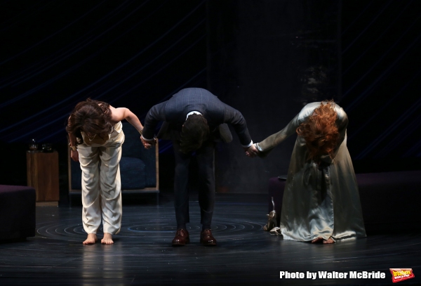 Photo Coverage: Clive Owen, Eve Best and Kelly Reilly Take First Broadway Bows in OLD TIMES! Image