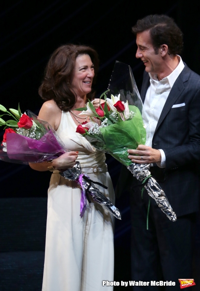 Photo Coverage: Clive Owen, Eve Best and Kelly Reilly Take First Broadway Bows in OLD TIMES! Image