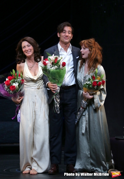Photo Coverage: Clive Owen, Eve Best and Kelly Reilly Take First Broadway Bows in OLD TIMES! Image