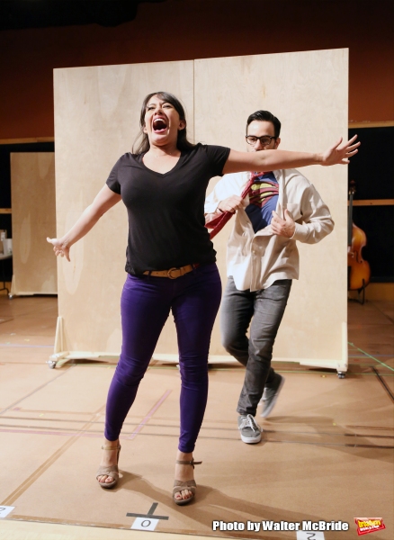 Photo Coverage: Go Inside the Rehearsal Room with the PRINCE OF BROADWAY Cast and Creative Team! 