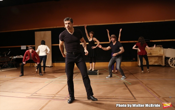 Photo Coverage: Go Inside the Rehearsal Room with the PRINCE OF BROADWAY Cast and Creative Team! Image