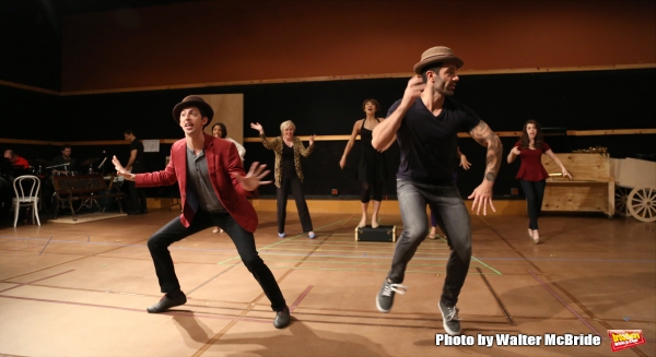 Photo Coverage: Go Inside the Rehearsal Room with the PRINCE OF BROADWAY Cast and Creative Team! 