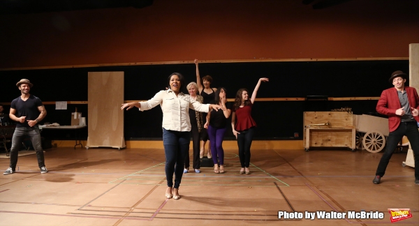 Photo Coverage: Go Inside the Rehearsal Room with the PRINCE OF BROADWAY Cast and Creative Team! Image