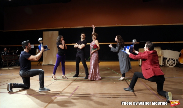 Photo Coverage: Go Inside the Rehearsal Room with the PRINCE OF BROADWAY Cast and Creative Team! Image
