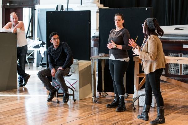 Photo Flash: In Rehearsal for Steppenwolf for Young Adults' Production of Orwell's 1984 