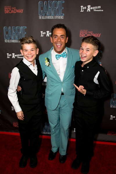 Photo Flash: CARRIE THE KILLER MUSICAL EXPERIENCE Celebrates Opening Night - Stephen Schwartz, Cathy Rigby and More!  Image