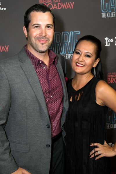 Photo Flash: CARRIE THE KILLER MUSICAL EXPERIENCE Celebrates Opening Night - Stephen Schwartz, Cathy Rigby and More!  Image