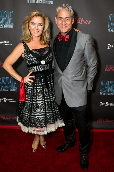 Photo Flash: CARRIE THE KILLER MUSICAL EXPERIENCE Celebrates Opening Night - Stephen Schwartz, Cathy Rigby and More!  Image