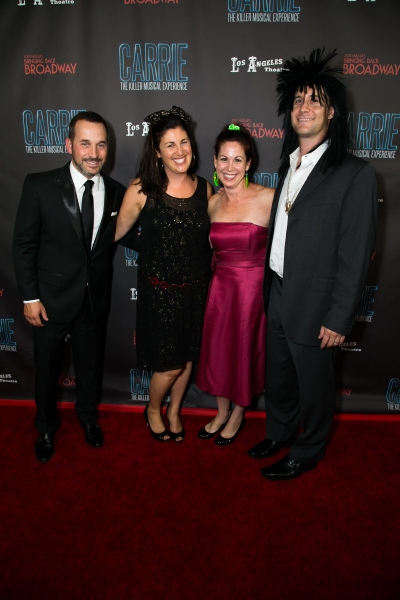Photo Flash: CARRIE THE KILLER MUSICAL EXPERIENCE Celebrates Opening Night - Stephen Schwartz, Cathy Rigby and More!  Image