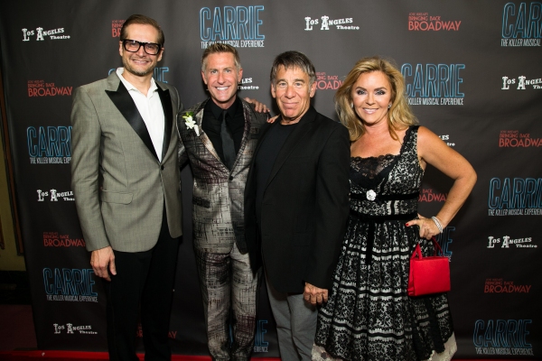 Photo Flash: CARRIE THE KILLER MUSICAL EXPERIENCE Celebrates Opening Night - Stephen Schwartz, Cathy Rigby and More!  Image