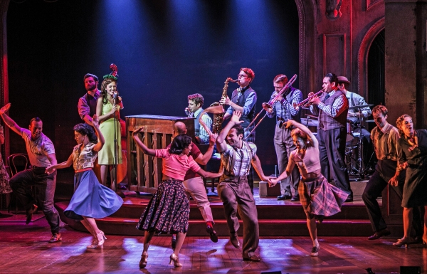 Photo Flash: First Look at Laura Osnes, Corey Cott, Beth Leavel and More in THE BANDSTAND at Paper Mill Image