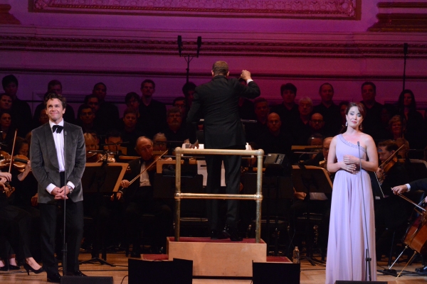 Photo Coverage: Sierra Boggess and Julian Ovenden Join The New York Pops for MY FAVORITE THINGS  Image