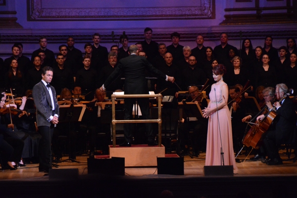 Photo Coverage: Sierra Boggess and Julian Ovenden Join The New York Pops for MY FAVORITE THINGS  Image