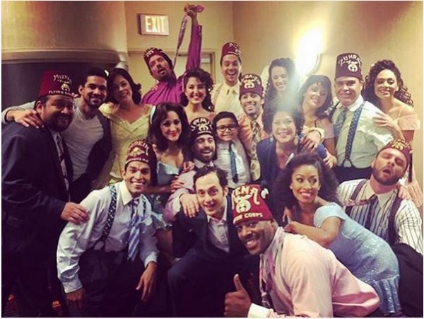 Photo Flash: Saturday Intermission Pics, 10/10- ON YOUR FEET Snaps First Broadway #SIP, Plus AN AMERICAN IN PARIS and More Image