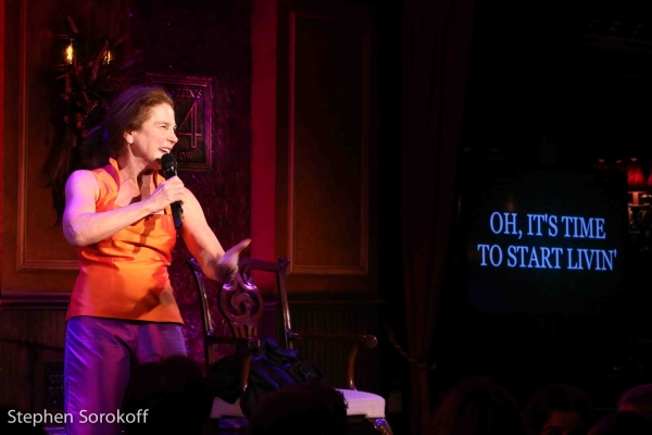 Photo Coverage: Tovah Feldshuh Brings AGING IS OPTIONAL to Feinstein's/54 Below Image