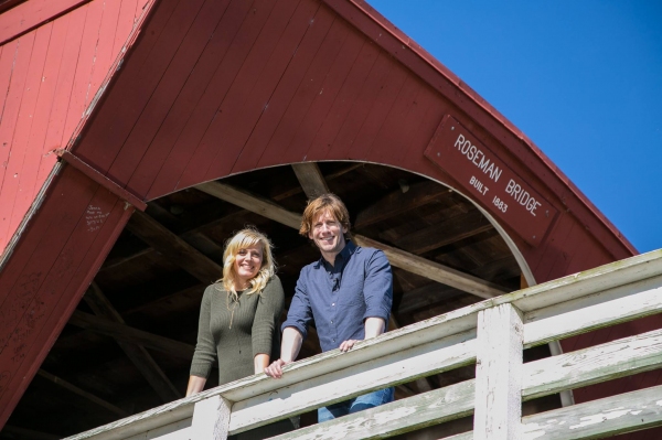 Photo Flash: THE BRIDGES OF MADISON COUNTY's Elizabeth Stanley & Andrew Samonsky Travel to Iowa for Special Preview! Image