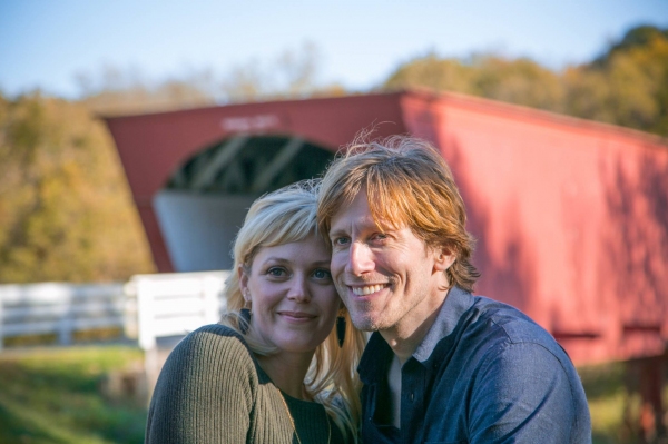 Photo Flash: THE BRIDGES OF MADISON COUNTY's Elizabeth Stanley & Andrew Samonsky Travel to Iowa for Special Preview! Image