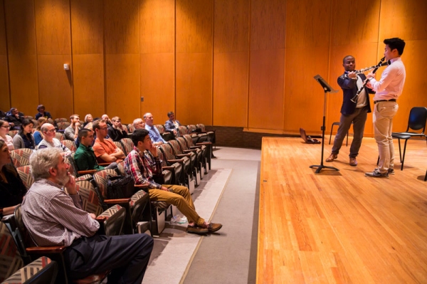 Photo Flash: First Look at Alan Gilbert & New York Philharmonic in Inaugural Performance Residency at University of Michigan Image
