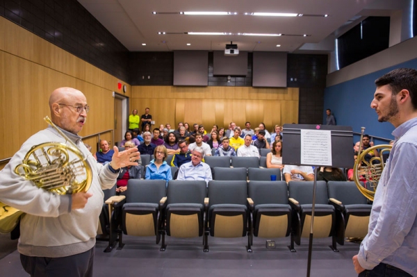 Photo Flash: First Look at Alan Gilbert & New York Philharmonic in Inaugural Performance Residency at University of Michigan Image